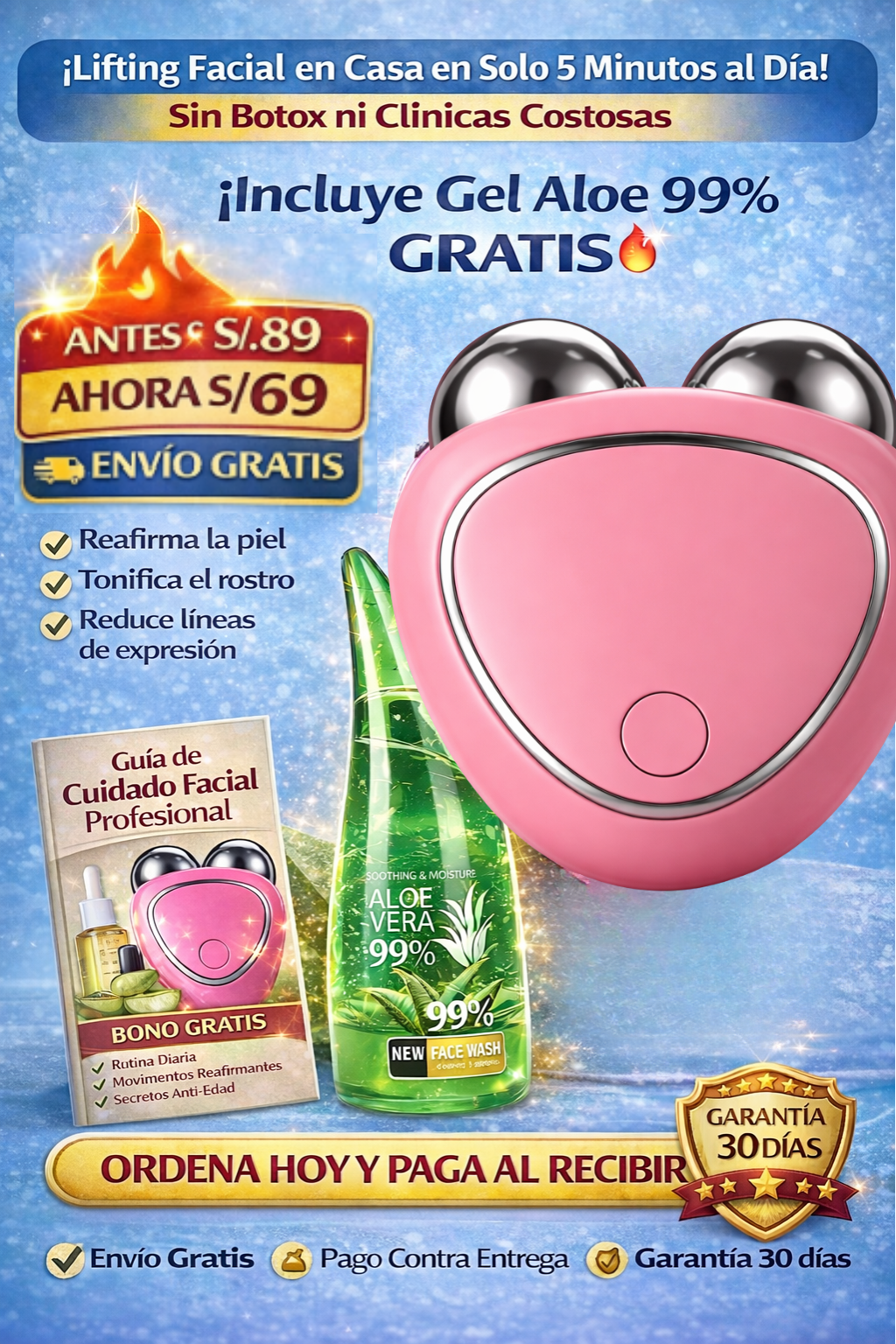 ✨ Lifting Facial en Casa