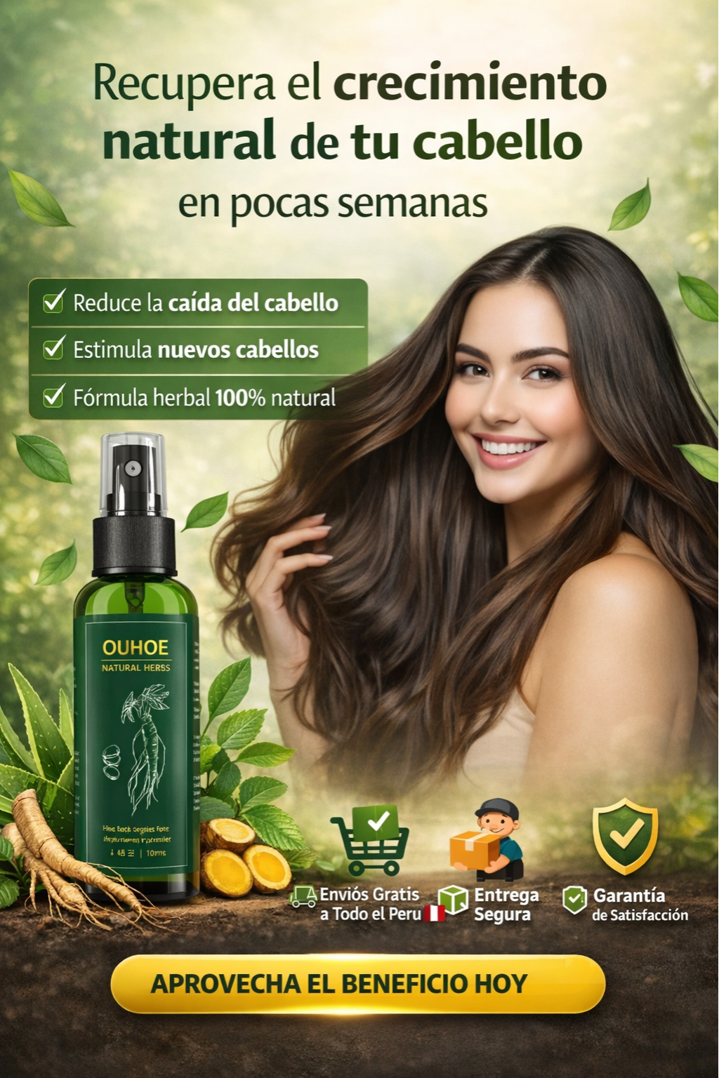 Tratamiento Intensivo Cabello Más Fuerte, Grueso y Abundante
