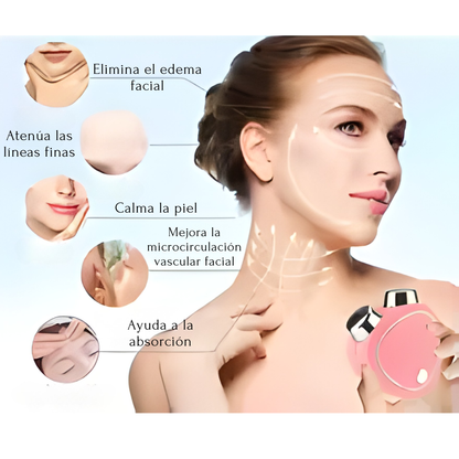 Masajeador Facial Microcorriente – Reafirma, Levanta y Rejuvenece